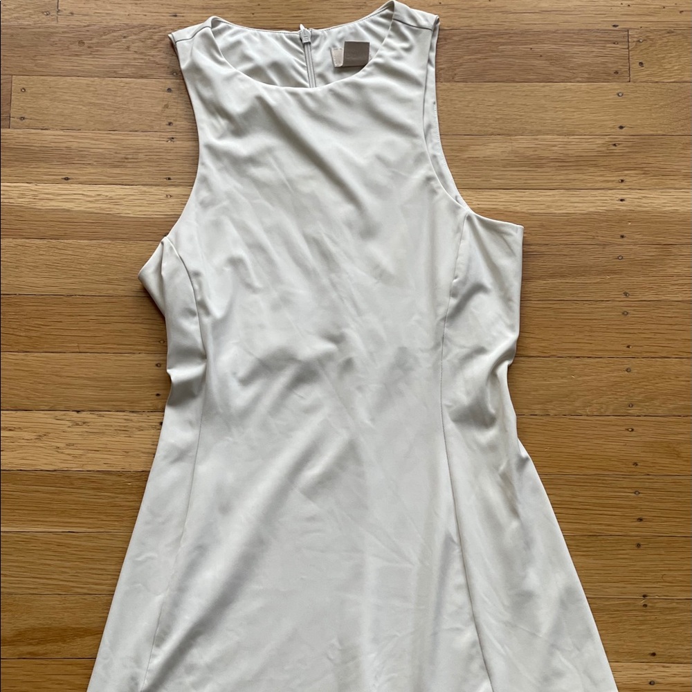 H&M | White High-Neck Scuba Tank | 2